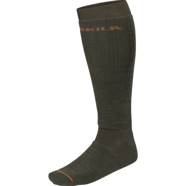 Härkila Pro Hunter 2.0 long socks Willow green/Shadow brown XL