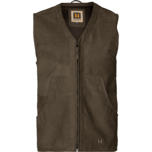 Härkila Pro Hunter leather waistcoat Willow green 54
