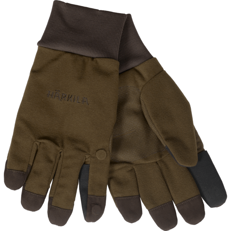 Härkila Retrieve HWS handske Dark warm olive XL