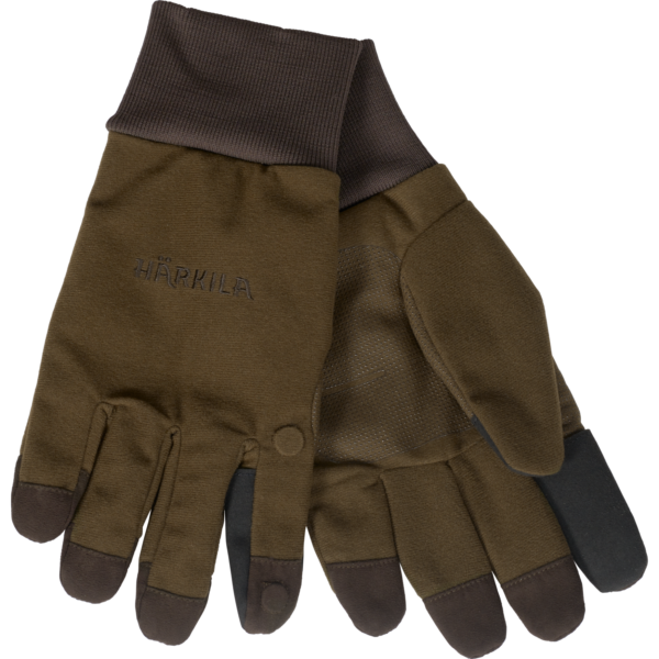 Härkila Retrieve HWS handske Dark warm olive XL