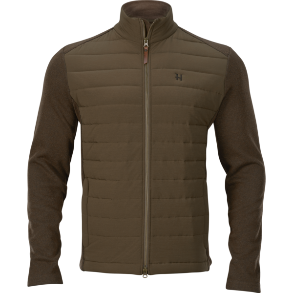 Härkila Retrieve Insulated cardigan Dark warm olive 3XL