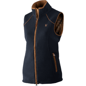 Härkila Sandhem Lady fleece vest Dark navy melange XXL
