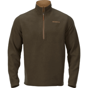 Härkila Sandhem fleece pullover Willow green melange 4XL