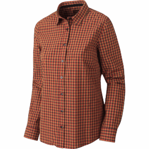 Härkila Selja Lady L/S Check skjorte Red/Black check XXL