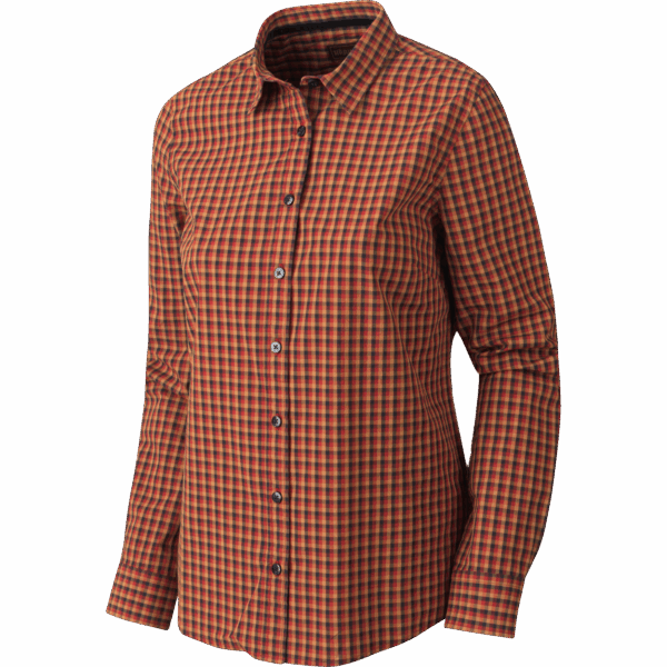 Härkila Selja Lady L/S Check skjorte Red/Black check XXL