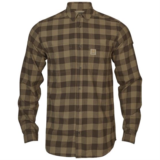 Härkila Skandinavisk L/S Skjorte Mens, Antique Bronze Check