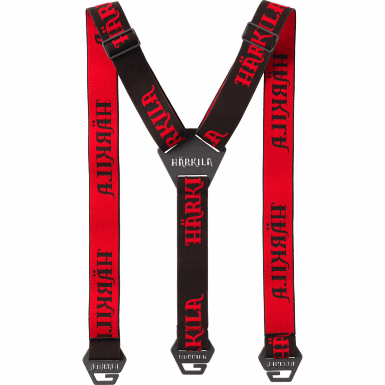 Härkila Tech seler Shadow brown/Red One size