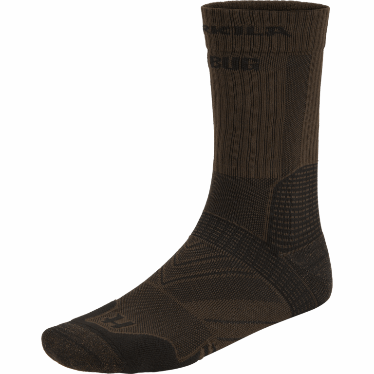 Härkila Trail socks Dark olive/Willow green L