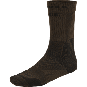 Härkila Trail socks Dark olive/Willow green XL