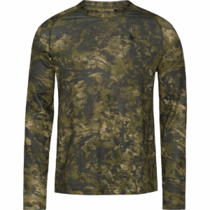 Seeland Active Camo L/S T-shirt InVis green L
