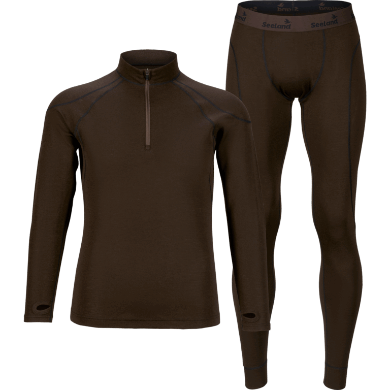 Seeland Climate base layer Clay brown XXL
