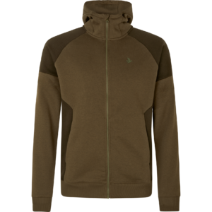 Seeland Cross hoodie w/zip Dark Olive M