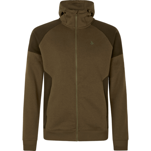 Seeland Cross hoodie w/zip Dark Olive XL