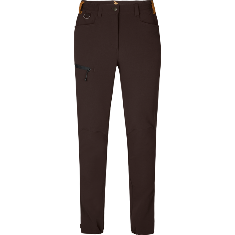 Seeland Dog Active bukser Women Dark brown 42