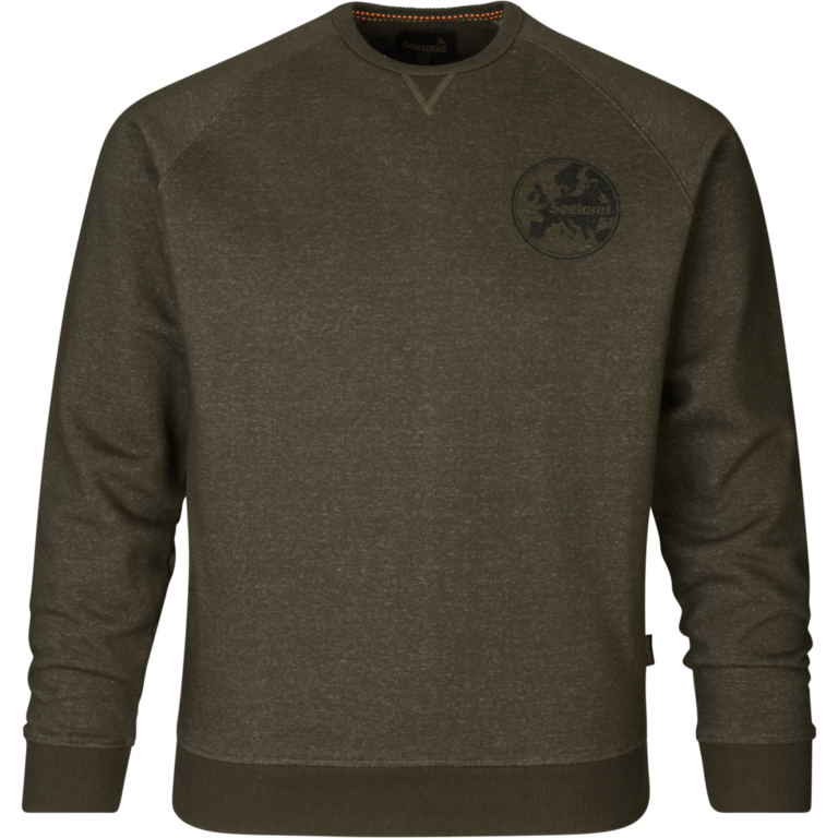 Seeland Key-Point sweatshirt Pine green melange M