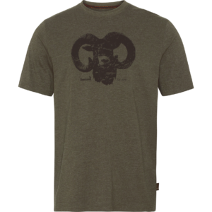 Seeland Outdoor t-shirt Pine green melange 5XL