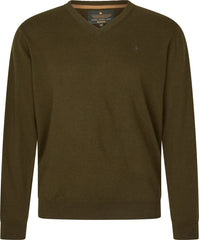 Seeland - Pine V-Neck Pullover