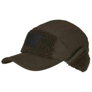 Seeland Teddy Fold Down Cap, Pine Green