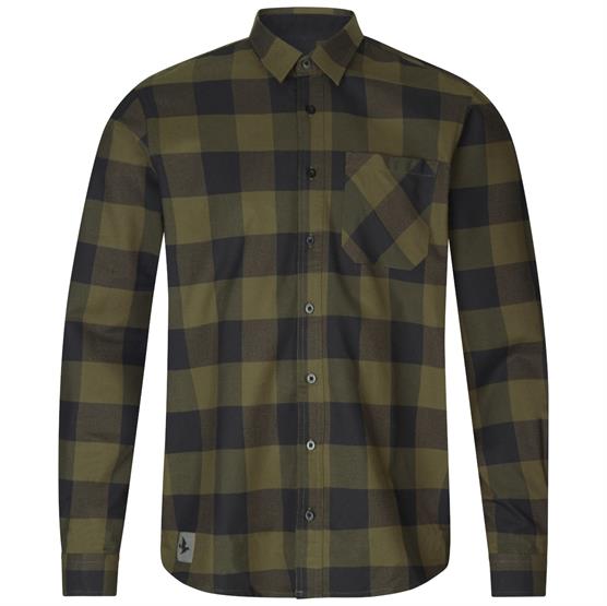 Seeland Toronto Shirt Mens, Green Check