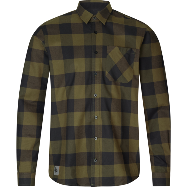 Seeland Toronto skjorte Green check 3XL