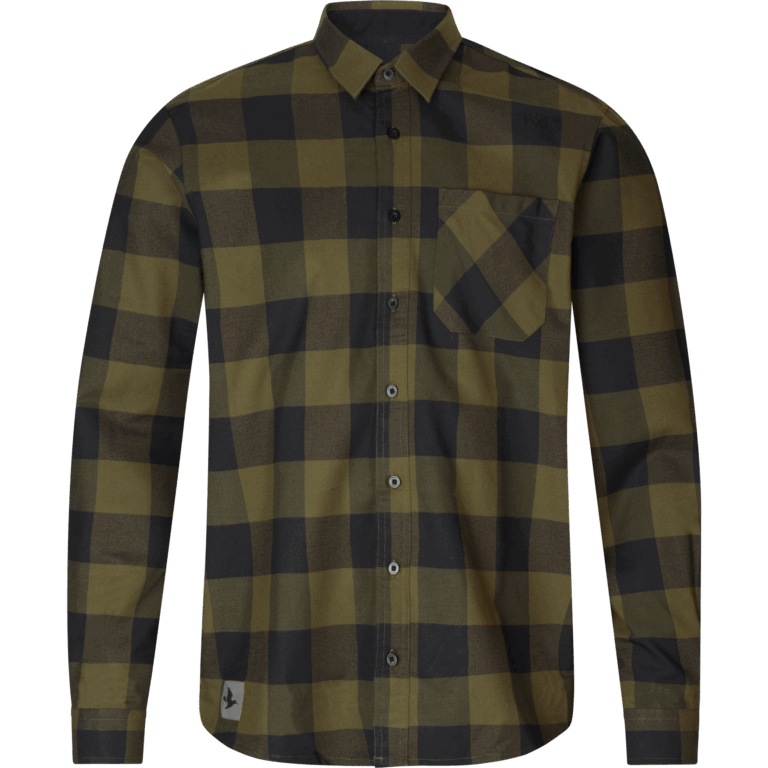 Seeland Toronto skjorte Green check XXL