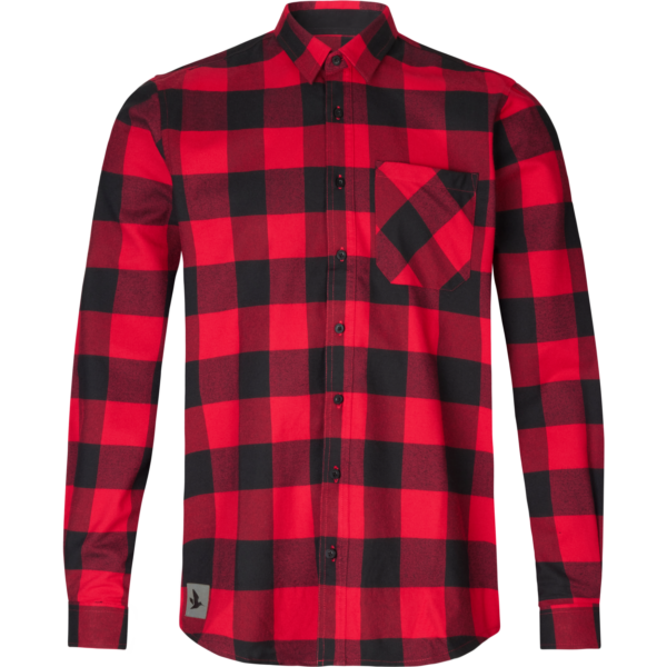 Seeland Toronto skjorte Red check 3XL