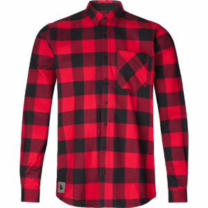 Seeland Toronto skjorte Red check XL
