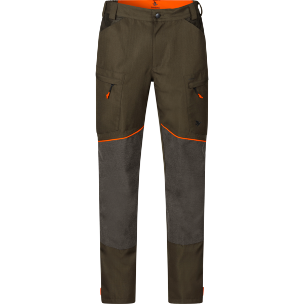 Seeland Venture bukser Pine green/Hi-Vis orange 60