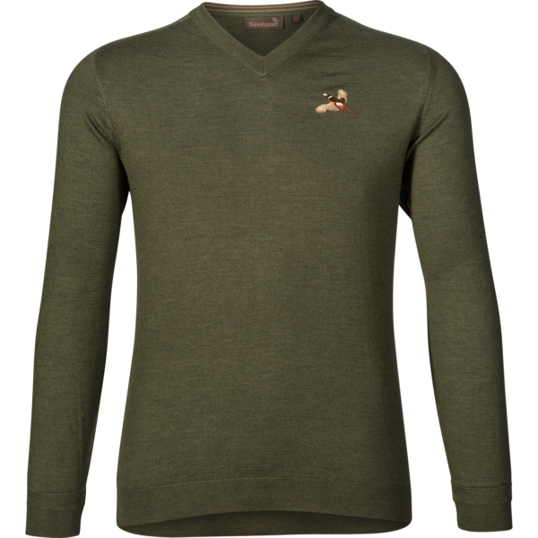 Seeland Woodcock V-neck pullover Classic green L